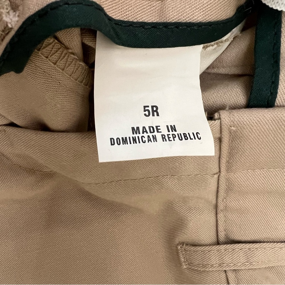 NWOT Flynn O’Hara Khaki Uniform Boy’s Twill Walking Shorts size 5R. - Picture 5 of 5